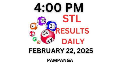 stl pampanga 2nd draw result today|STL PAMPANGA DAILY/RESULT (by archie rivera) .